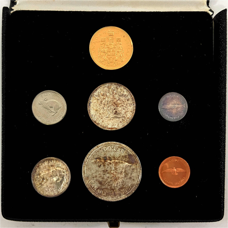 Ausländische Goldmünzen und -medaillen

Kanada

Britisch, seit 1763

Proof...