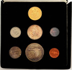 Ausländische Goldmünzen und -medaillen

Kanada

Britisch, seit 1763

Proof-Like Set 1967. Mit 7 Münzen incl. 20 Dollars Gold (18,28 g. 900/1000)...