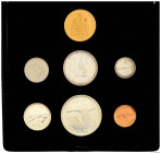 Ausländische Goldmünzen und -medaillen

Kanada

Britisch, seit 1763

Proof-Like Set 1967. Mit 7 Münzen incl. 20 Dollars Gold (18,28 g. 900/1000)...