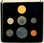 Ausländische Goldmünzen und -medaillen

Kanada

Britisch, seit 1763

Proof-Like Set 1967. Mit 7 Münzen incl. 20 Dollars Gold (18,28 g. 900/1000)...