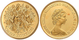 Ausländische Goldmünzen und -medaillen

Kanada

Britisch, seit 1763

100 Dollars 1977, Silber Jubiläum. 16,97 g. 917/1000. Im Originaletui (Alte...