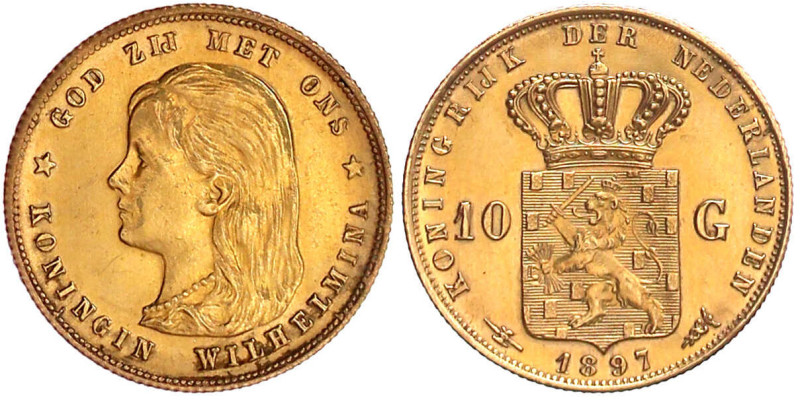 Ausländische Goldmünzen und -medaillen

Niederlande

Wilhelmina, 1890-1948
...