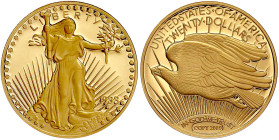 Ausländische Goldmünzen und -medaillen

Vereinigte Staaten von Amerika

Unabhängigkeit, seit 1776

Medaillenprägung Double Eagle 1933 (2009). Li...