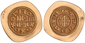 Altdeutsche Goldmünzen und -medaillen

Baden-Villingen, Stadt

Nachprägung des ersten Villinger Denars v. Graf Berthold in Gold o.J. (1963). 5,02 ...