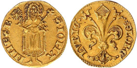 Altdeutsche Goldmünzen und -medaillen

Lübeck-Stadt

Goldgulden auf Florentiner Schlag o.J.(ab 1341). 3,52 g. vorzüglich. Friedberg 1472. Behrens ...