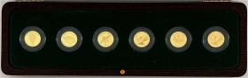 Goldmünzen der Bundesrepublik Deutschland

Euro, ab 2002

Fast Komplettset mit 6 X 20 Euro Deutscher Wald (Linde fehlt, Kiefer 2 X): 2010 Eiche F,...