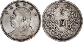 CHINA und Südostasien

China

Republik, 1912-1949

Dollar (Yuan) Jahr 3 = 1914. Präsident Yuan Shih-kai. sehr schön. Lin Gwo Ming 63. Yeoman 329...