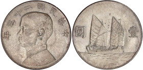 CHINA und Südostasien

China

Republik, 1912-1949

Dollar (Yuan) Jahr 23 = 1934. vorzüglich/Stempelglanz. Lin Gwo Ming 110. Yeoman 345.