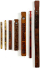 CHINA und Südostasien

China

Varia

7 versch. Bambustokens o.J. in "Tallie"-Form. sehr schön