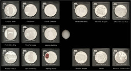 CHINA und Südostasien

China

Lots der Volksrepublik China

Sammelschatulle mit 15 Silbermedaillen 2014 Serie Discover China, je 1/2 Unze Feinsi...