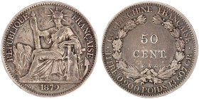 CHINA und Südostasien

Französisch Cochinchina

50 Centimes 1879 A. fast sehr schön, selten. Lecompte 25.