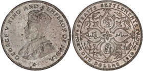 CHINA und Südostasien

Malaysia

Straits Settlements

Dollar 1919. vorzüglich/Stempelglanz. Krause/Mishler 33.