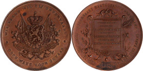 CHINA und Südostasien

Niederländisch-Ostindien

Wilhelmina I., 1890-1948

Bronzemedaille 1895 von Beeger. Jub. der niederl. Dampfschifffahrtsge...