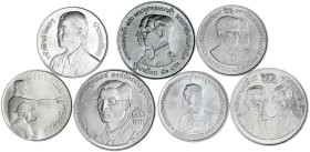 CHINA und Südostasien

Thailand

Lots

7 moderne Silber-Gedenkmünzen, u.a. 50 Baht 1974 Nationalmuseum, 150 Baht 1977 F.A.O., 100 Baht 1975 Fina...