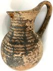 Ausgrabungen

Bronzezeit

Zypern: Henkelkrug aus rotem, poliertem Ton. Ca. 1800/1700 v. Chr- Runder Korpus (nicht aufstellbar) mit schwarzer und r...