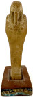 Ausgrabungen

Ägypten

"Ushebti"-Figur aus Terrakotta mit Hieroglyphen. Höhe 14 cm. Auf modernem Sockel (Gesamthöhe 15,5 cm). intakt Exemplar der ...