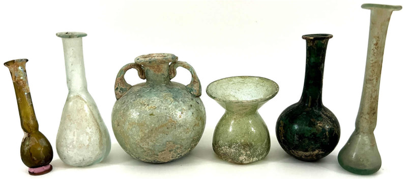 Ausgrabungen

Rom

Objekte aus Glas

6 röm. Glas-Artefakte 1.-3. Jh. n. Ch...