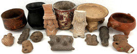 Ausgrabungen

Süd- und Mittelamerika

Präkolumbische Kunst

Sammlung von 15 Artefakten der Sammlung Canehl: polychrom bemalter Ton-Becher der Ma...
