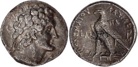 Altgriechische Münzen

Ägypten

Königreich der Ptolemäer

Ptolemaios VI., 180/145 v.Chr

Tetradrachme Jahr 32 = 150/149 v. Chr., Paphos. 11,22...