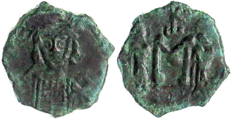 Byzanz

Kaiserreich

Constantin IV. Pogonatus, 668-681

Follis zu 40 Nummi...