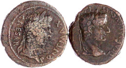 Lots antiker Münzen

Römer

Kaiserzeit

2 Stück: Augustus und Tiberius, jeweils As Altar von Lugdunum. schön/sehr schön und fast sehr schön...
