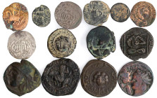 Lots antiker Münzen

Orientalen

14 islamische Münzen des Mittelalters, von den ummayadischen "arabo-byzantinischen" Fals des 7. Jh. mit dem stehe...