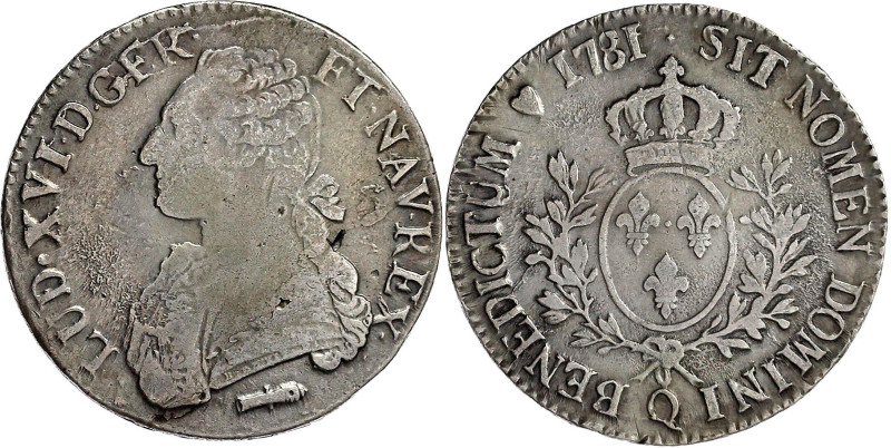 Ausländische Münzen und Medaillen

Frankreich

Ludwig XVI., 1774-1793

Ecu...