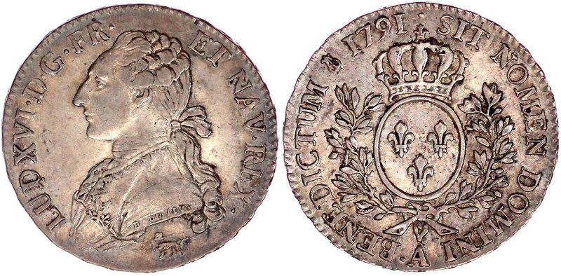 Ausländische Münzen und Medaillen

Frankreich

Ludwig XVI., 1774-1793

1/2...