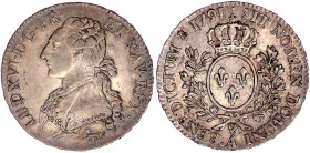 Ausländische Münzen und Medaillen

Frankreich

Ludwig XVI., 1774-1793

1/2 Ecu 1791 A, Paris, Mmz. Leopard. 14,65 g. gutes sehr schön. Gadoury 3...