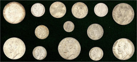 Ausländische Münzen und Medaillen

Liechtenstein

Johann II., 1858-1929

Prachtsammlung "Die Silbermünzen des Fürstentum Liechtenstein 1900-1924...