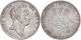Ausländische Münzen und Medaillen

Niederlande

Willem I., 1815-1840

Gulden 1840. fast sehr schön, kl. Randfehler. Krause/Mishler 65. Schulman ...
