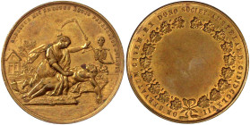 Ausländische Münzen und Medaillen

Niederlande

Willem III., 1849-1890

Vergoldete Bronzemedaille "1767" (Prägung des 19. Jh. nach Vorlage der M...