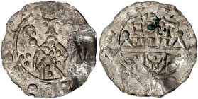 Ausländische Münzen und Medaillen

Niederlande-Utrecht, Bistum

Wilhelm de Ponte, 1054-1076

Pfennig o.J., Utrecht. Brustbild v. v. mit Krummsta...