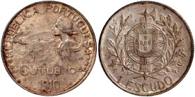 Ausländische Münzen und Medaillen

Portugal

Erste Republik, 1910-1926

Escudo 1910. Geburt der Republik. vorzüglich. Krause/Mishler 560.