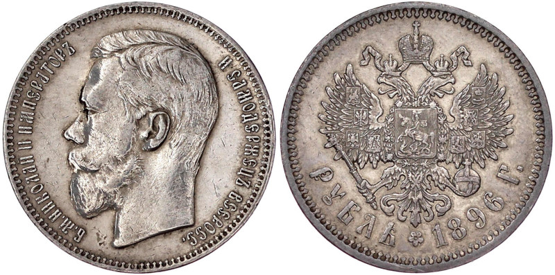 Ausländische Münzen und Medaillen

Russland

Nikolaus II., 1894-1917

Rube...