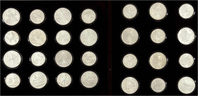 Ausländische Münzen und Medaillen

Russland

Lots

Rote Schatulle mit Komplettsammlung der Silbermünzen zur Olympiade Moskau 1980. 14 X 5 Rubel ...