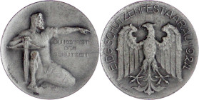 Ausländische Münzen und Medaillen

Schweiz-Aargau, Kanton

Silbermedaille 1924 von Huguenin. Schützenfest in Aarau. 27 mm. 12,97 g. vorzüglich. Ri...