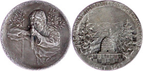 Ausländische Münzen und Medaillen

Schweiz-Neuchatel

Silbermedaille 1913 von Hirschy. Kantonalschützenfest in La Chaux-de-Fonds. 26 mm. 16,16 g. ...