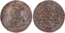 Römisch Deutsches Reich

Haus Habsburg

Ferdinand I., 1521-1564

Taler 1532, Klagenfurt oder St. Veit. * FERDI * D * G * ROMA * HVN * BOEM * C(s...