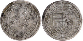 Römisch Deutsches Reich

Haus Habsburg

Erzherzog Leopold V., 1619-1632

10 Kreuzer 1625, Hall. gutes sehr schön. Moser/Tursky 447.