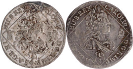 Römisch Deutsches Reich

Haus Habsburg

Karl VI., 1711-1740

2 X 1/4 Taler 1738 und 1739 NB, Nagybanya. sehr schön, Prägeschwäche und sehr schön...