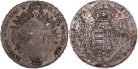 Römisch Deutsches Reich

Haus Habsburg

Josef II., 1780-1790

Madonnentaler 1782 B, Kremnitz. 27,96 g. sehr schön/vorzüglich, schöne Patina. Her...