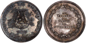 Römisch Deutsches Reich

Haus Habsburg

Franz II.(I.), 1792-1835

Silbermedaille 1832. Prämie des Konservatoriums der Musik in Wien. 55 mm; 43,7...