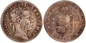 Römisch Deutsches Reich

Haus Habsburg

Franz Joseph I., 1848-1916

Forint 1870 GYF, Karlsburg für Ungarn. fast sehr schön, selten. Herinek 607....
