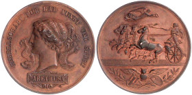 Römisch Deutsches Reich

Haus Habsburg

Franz Joseph I., 1848-1916

Bronzemedaille o.J.(1873). Gründung der Gesellschaft für Bad Kunst und Sport...