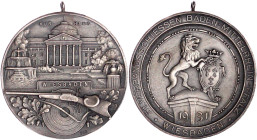 Altdeutsche Münzen und Medaillen

Hessen-Wiesbaden, Stadt

Tragbare Silbermedaille 1931. 31. Verbandsschiessen Baden-Mittelrhein-Pfalz. Löwe auf S...