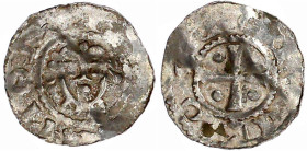 Altdeutsche Münzen und Medaillen

Jever-herzoglich billungische Münzstätte

Ordulf, 1059-1072

Pfennig 1059/1072. Gekr. bärtiger Kopf zwischen z...