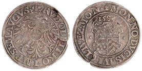 Altdeutsche Münzen und Medaillen

Jülich/-Berg

Wilhelm V., 1539-1592

8 Albus 1585, Düsseldorf. sehr schön, Schrötlingsriß, Prägeschwäche. Noss...