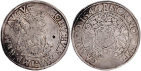 Altdeutsche Münzen und Medaillen

Kempten-Stadt

Reichstaler 1546. Mit Brustbild Karl V. 28,24 g. sehr schön, kl. Kratzer und Bohrlochansatz. Nau ...
