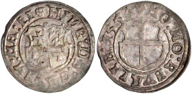 Altdeutsche Münzen und Medaillen

Livländischer Orden

Heinrich von Galen, 1551-1557

Ferding 1554, Reval. gutes sehr schön, Prägeschwäche. Halj...